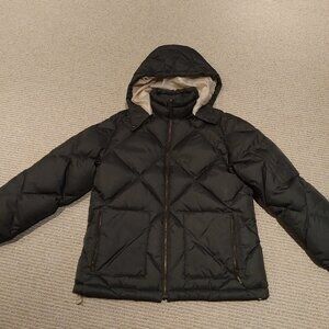 Down & Feather Women's Winter XL Jacket, Army Green